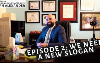 Las Vegas Personal Injury Attorney Ryan Alexander : We Need A New Slogan