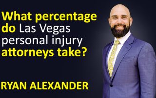 Las Vegas Personal Injury attorney - what percentage do attorneys take